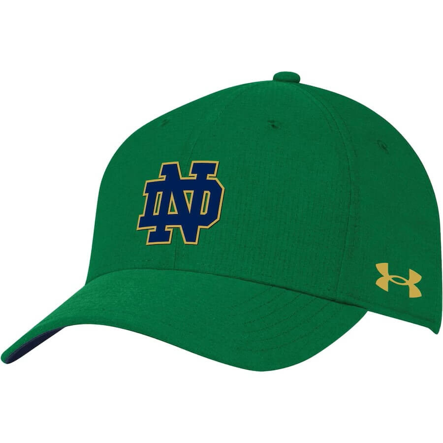 

Бейсболка Under Armour Notre Dame Fighting Irish CoolSwitch AirVent Adjustable, зеленый/желтый/синий