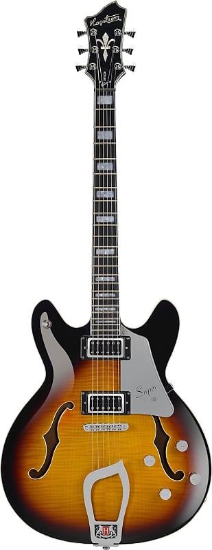 

Электрогитара Hagstrom UVIK-TSB Super Viking Electric Guitar. Tobacco Sunburst