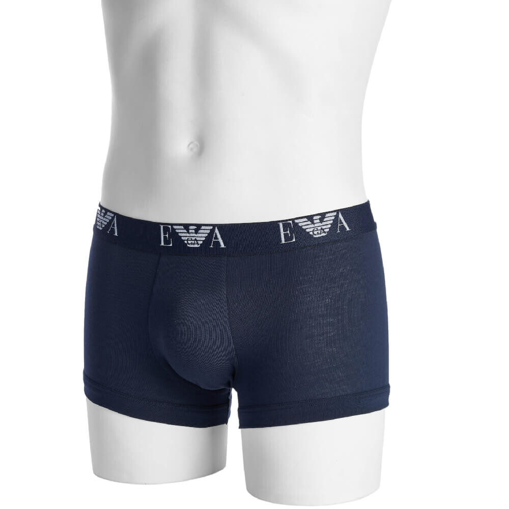 

Комплект трусов Emporio Armani, 3 предмета, черный/темно-синий/белый