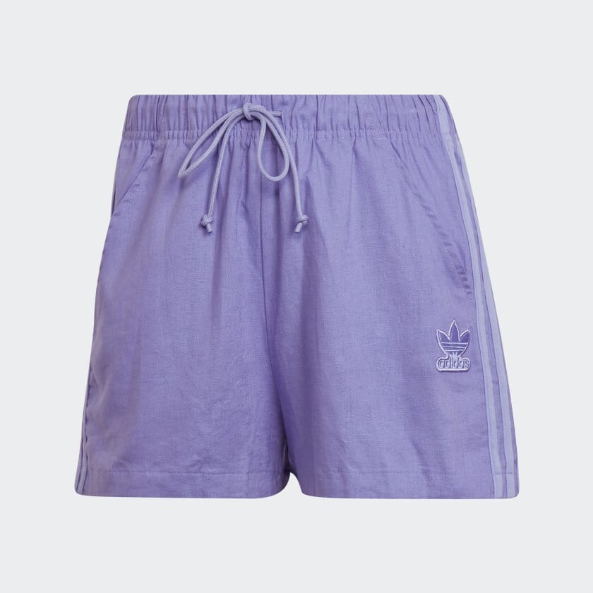 

Шорты Adidas Linen, светло-фиолетовый