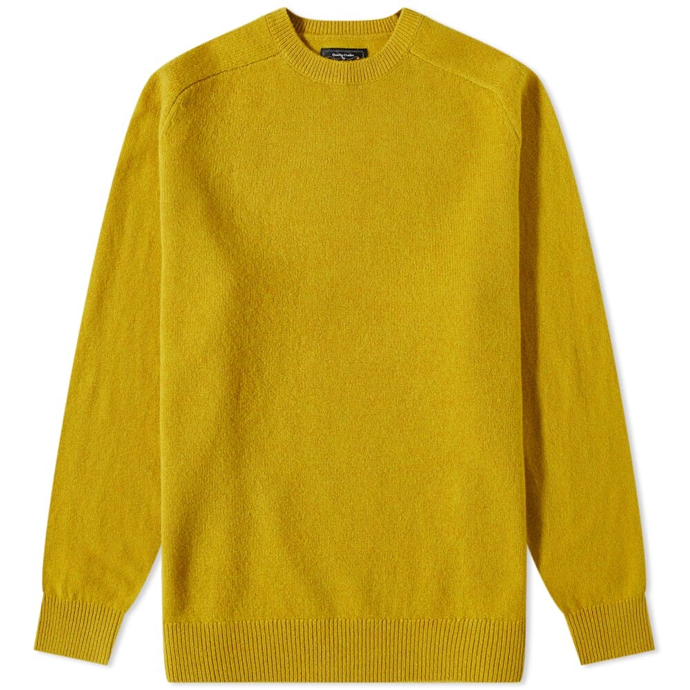 

Джемпер Beams Plus 9G Crew Knit, Желтый