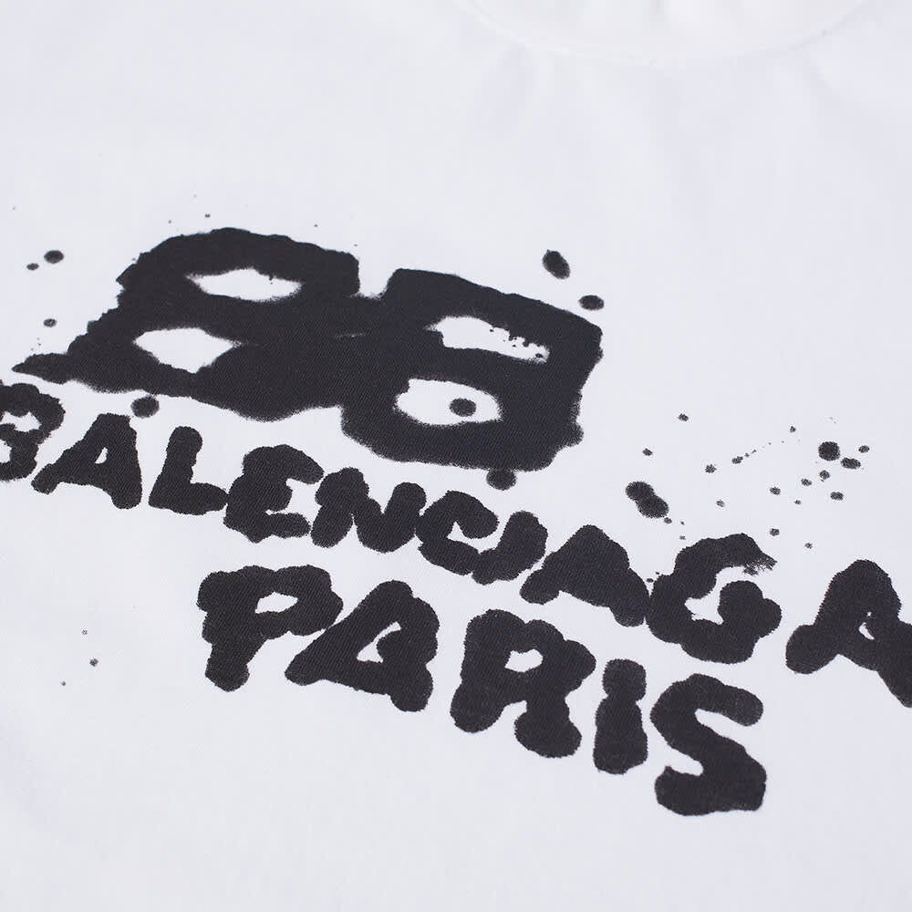 

Футболка с логотипом Dirty Paris Balenciaga