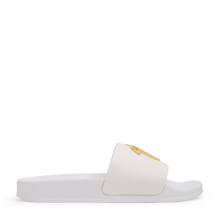 

Шлепанцы GIUSEPPE ZANOTTI Brett slides, белый