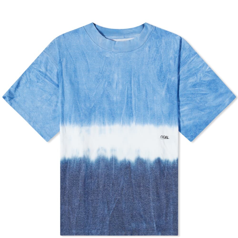 

Футболка Nanamica OOAL Hand Dyed Tee, Синий