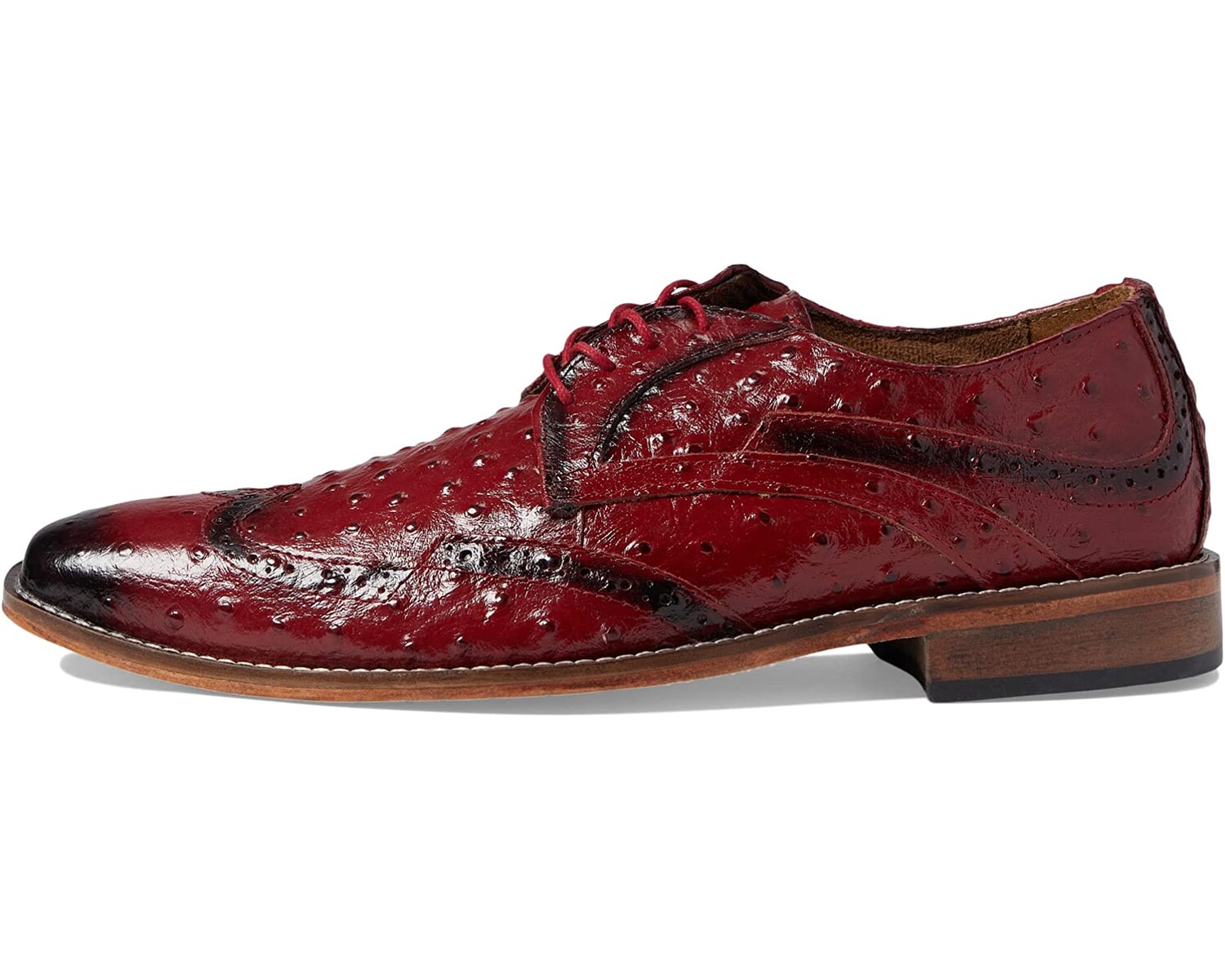 

Оксфорды Gennaro Wing Tip Oxford Stacy Adams, красный