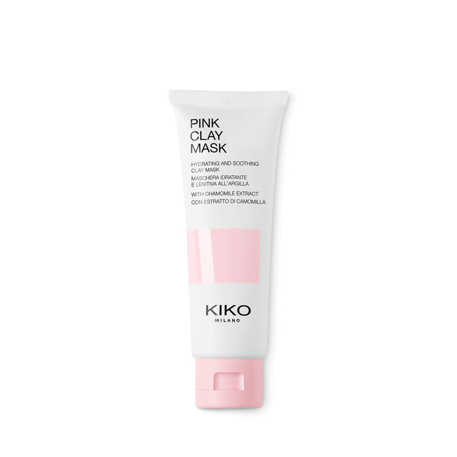 

KIKO Milano Pink Clay Mask Увлажняющая и успокаивающая маска для лица с ромашкой и розовой глиной 50мл