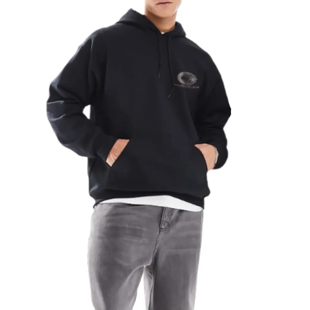 

Толстовка Asos Design Oversized, черный
