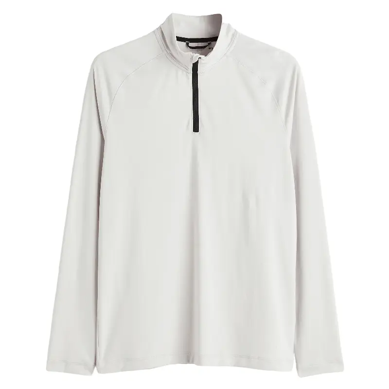 

Рубашка спортивная H&M Regular Fit Long-sleeved Sports, светло-серый