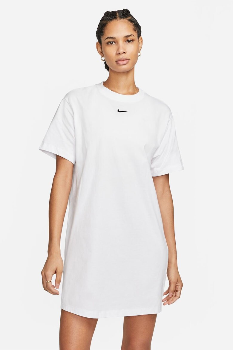 

Платье-Футболка Sportswear Essentials с овальным вырезом Nike, белый