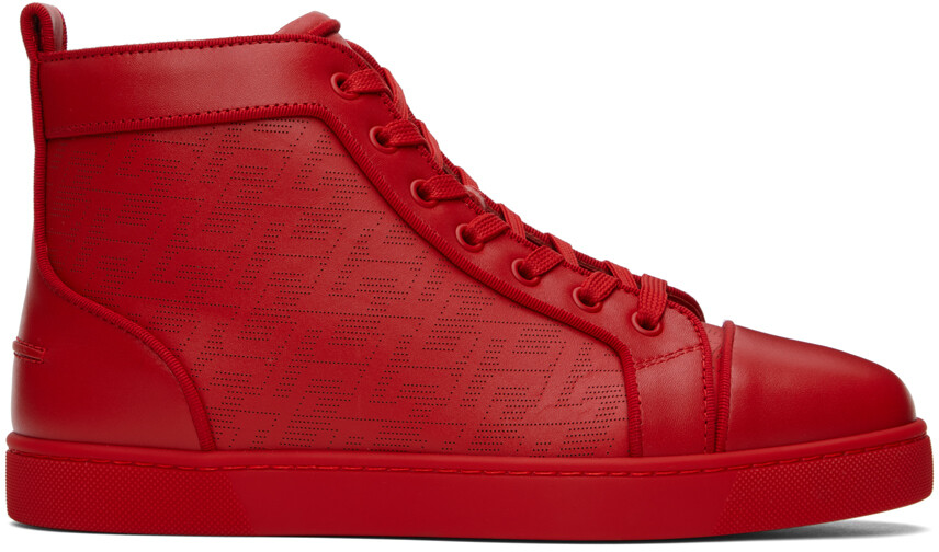 

Красные кроссовки Louis Orlato Christian Louboutin, Красный