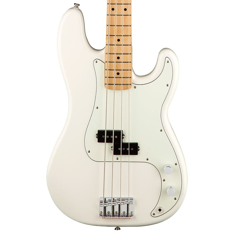 

Fender Player Series Precision Bass - кленовый гриф, полярно-белый 014-9802-515