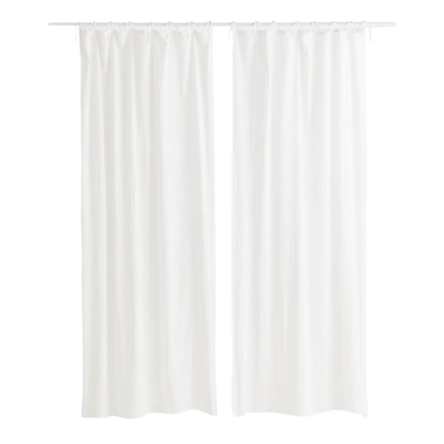 

Шторы H&M Home 2-pack Linen-blend, 2 предмета, белый