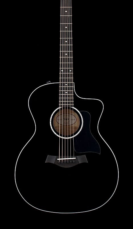

Гитара Taylor 214ce-BLK DLX #92168, чёрный