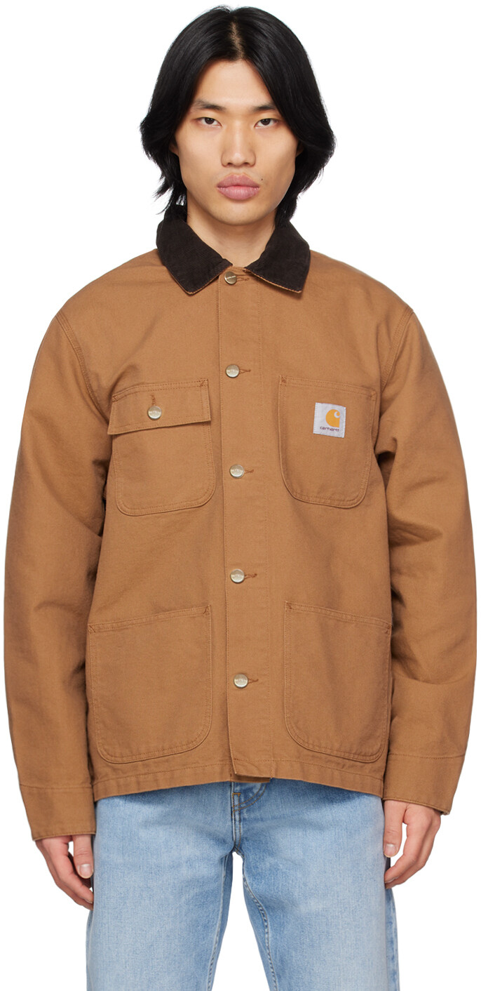 

Коричневая куртка «Мичиган» Carhartt Work In Progress, Коричневый