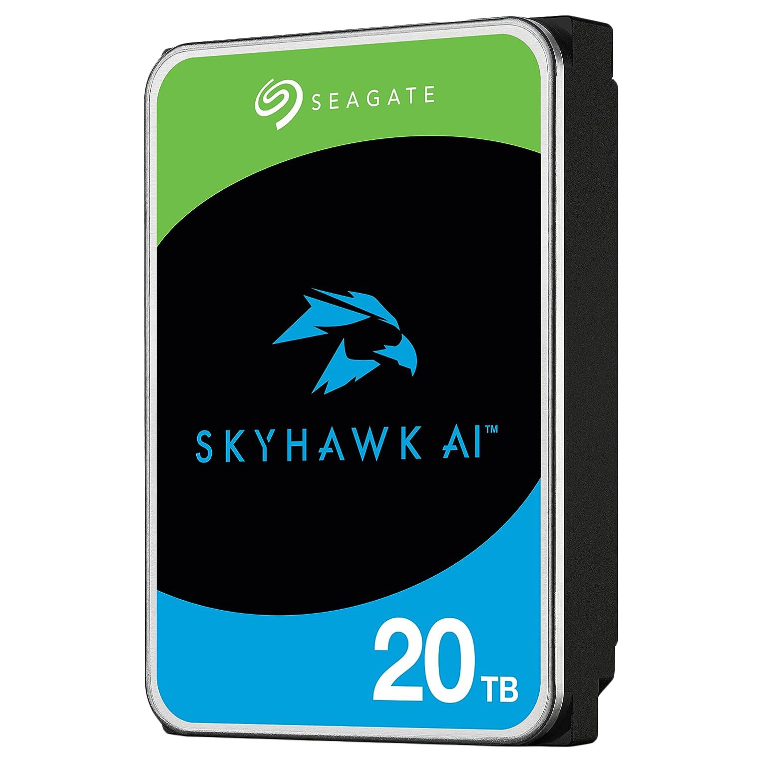 Внутренний жесткий диск Seagate SkyHawk Surveillance, ST20000VE002, 20 Тб жесткий диск seagate skyhawk ai surveillance 10 тб 3 5 st10000ve0008