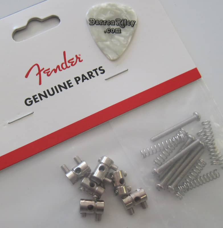 Седла Fender USA American Vintage Telecaster Custom 0012297049 American Vintage Tele Custom 6-saddle bridge Saddles 001-2297-049 0012297000 3 pcs vintage bridge saddles for tele electric guitar replacement part guitar saddle guitar accessories