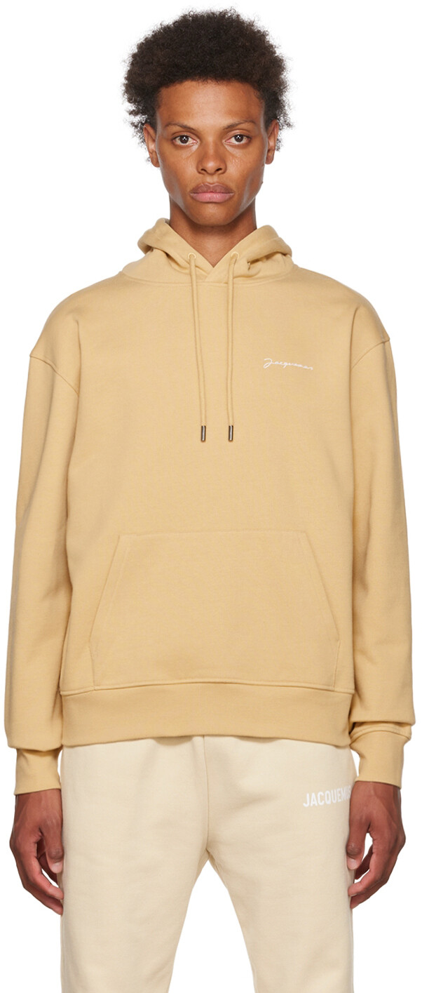 

Худи 'Le Sweatshirt Brodé' бежевого цвета Jacquemus, Бежевый