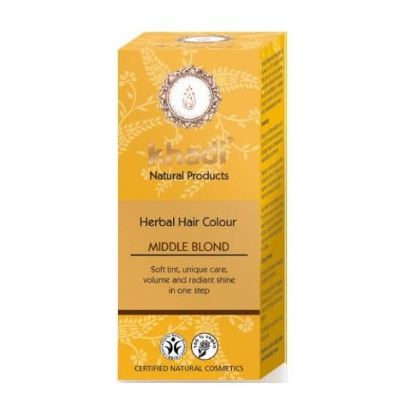 

Khadi Хна Herbal Hair Color для волос Средне-русый 100г