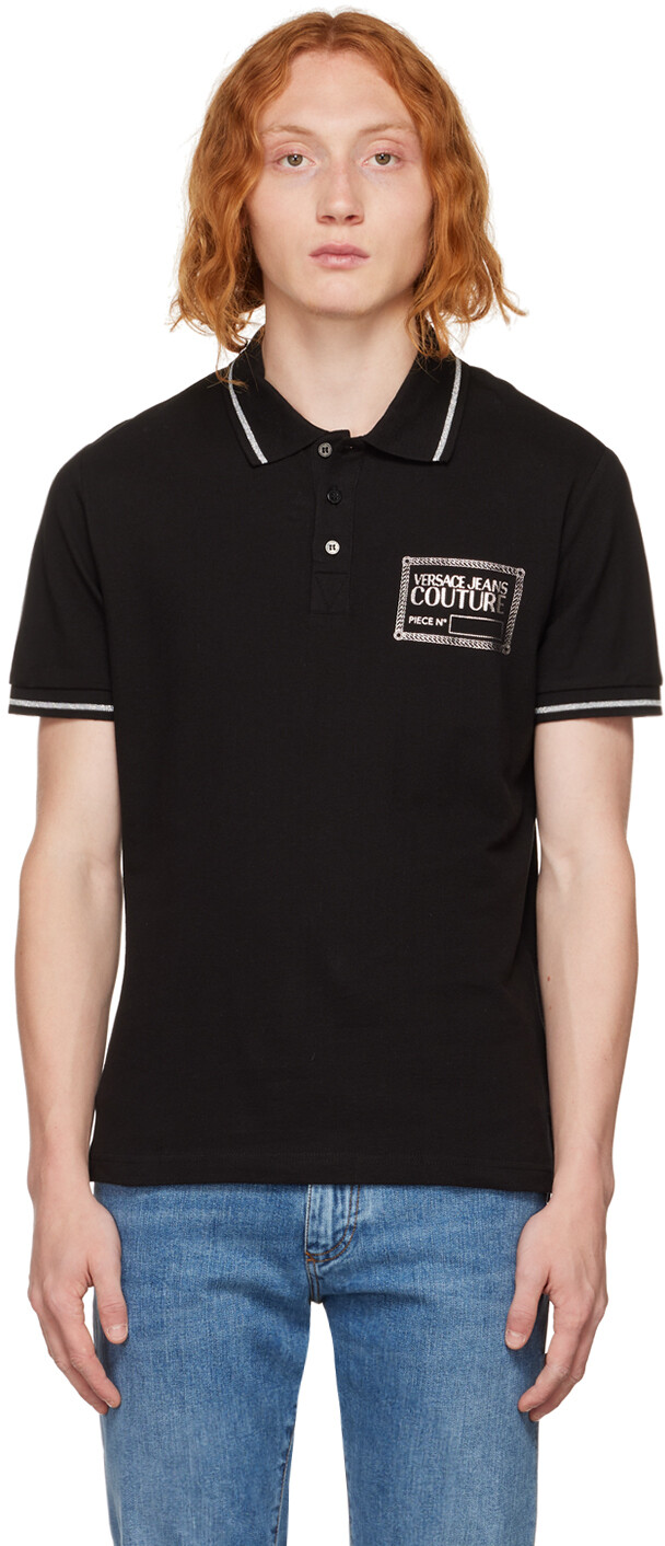 

Поло Black Piece Number Versace Jeans Couture