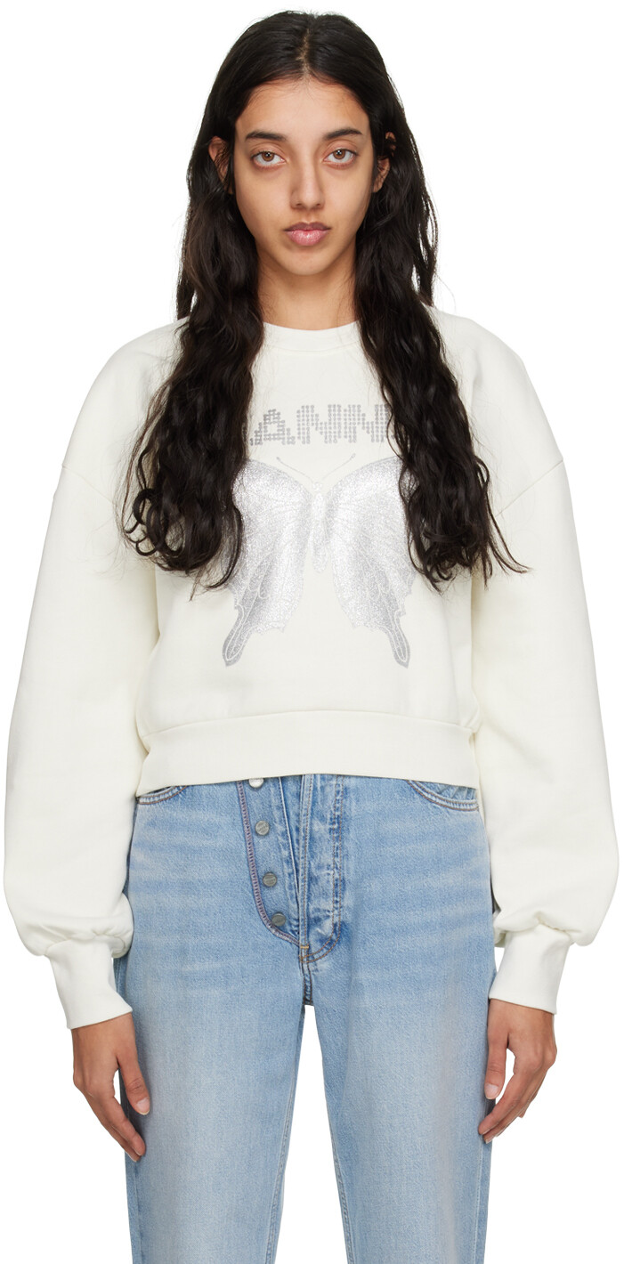 

Толстовка с бабочкой Off-White GANNI, Серый