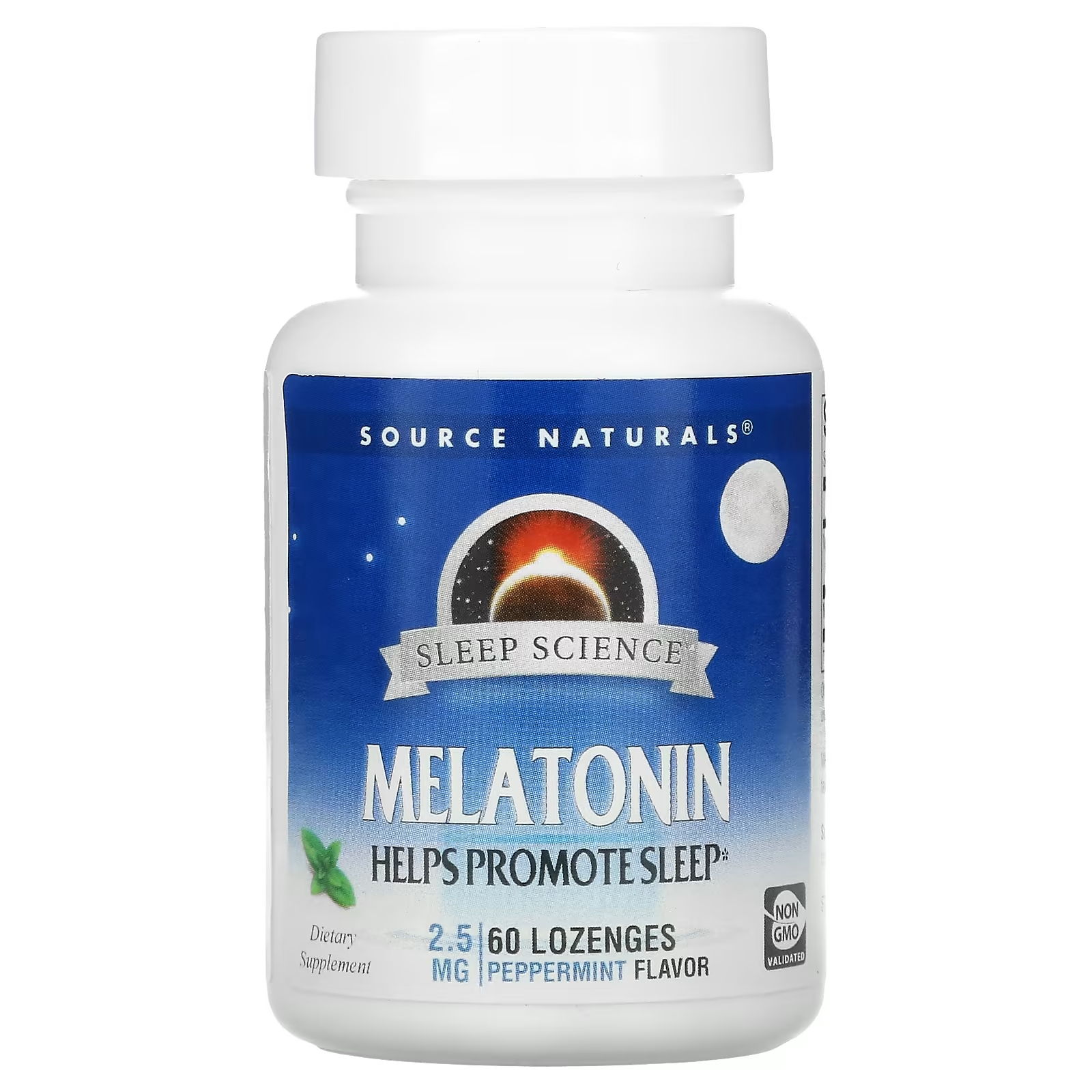 Source Naturals Sleep Science мелатонин 2,5 мг, 60 леденцов source naturals sleep science melatonin 1 0 mg 300 tablets