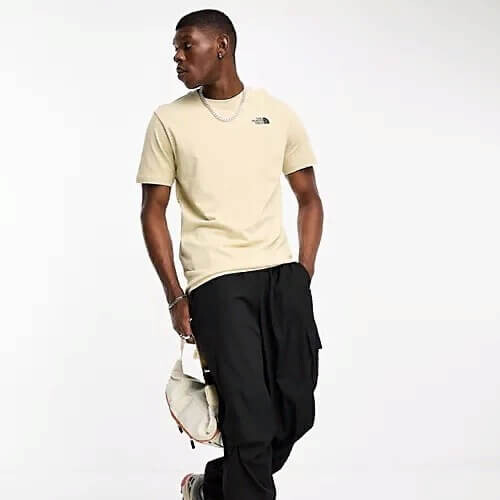 

Футболка The North Face World Connection Back Print, светло-желтый