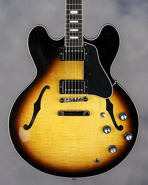 ES-335, винтажные солнечные лучи Gibson