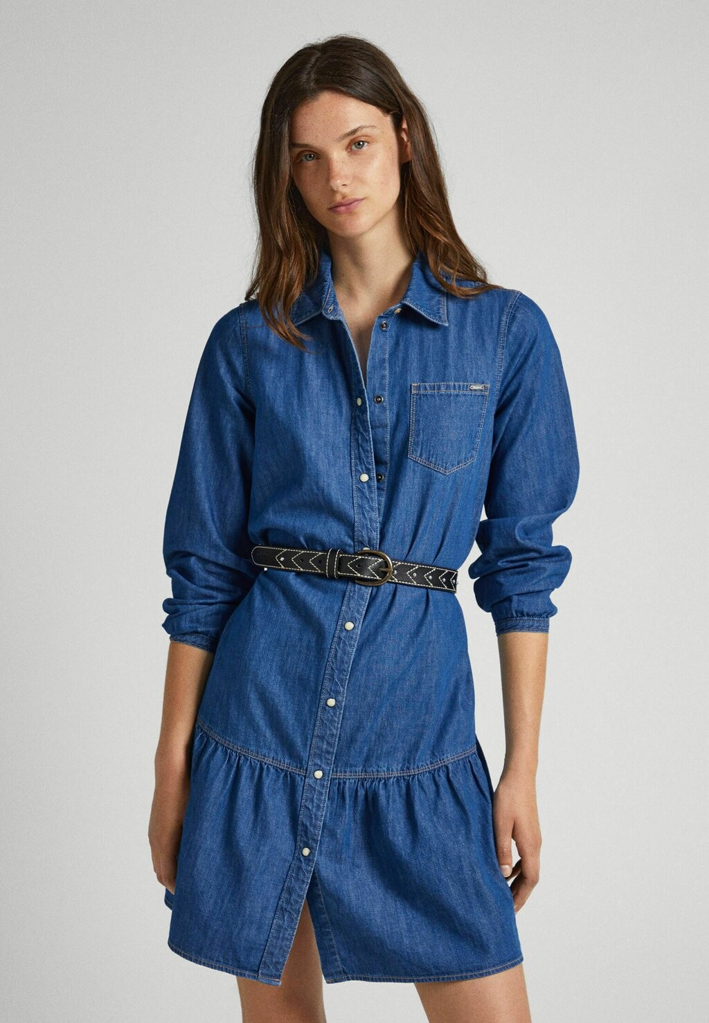 

Джинсовое платье Pepe Jeans, синий деним
