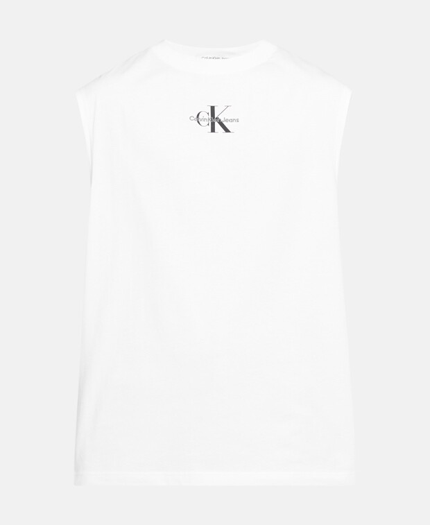 

Майка Calvin Klein Jeans, белый