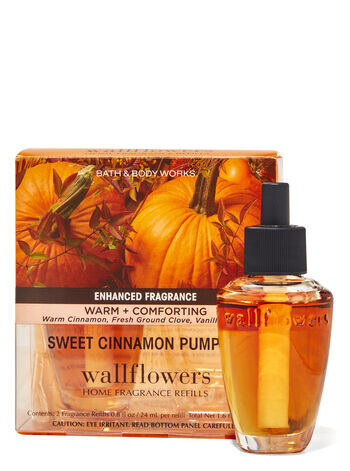 

Наборы ароматов Wallflowers, 2 шт. в упаковке Sweet Cinnamon Pumpkin, 0.8 fl oz / 24 mL Each, Bath and Body Works