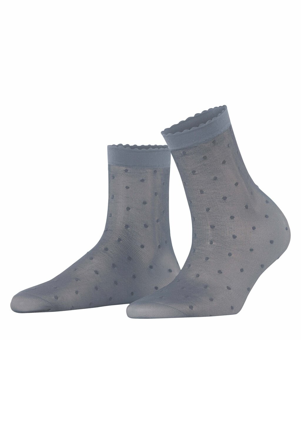 

Носки Dot 15 Denier Transparent matt FALKE, серый