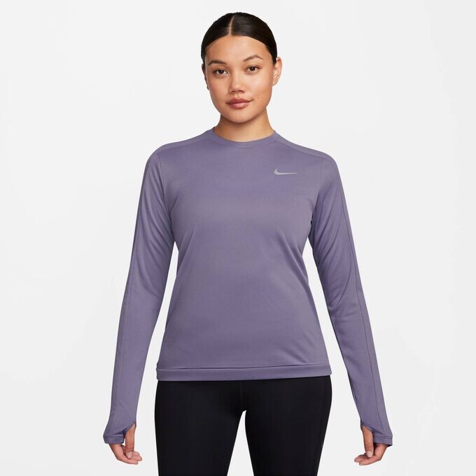 

Беговая футболка для дри-фита Pacer Crew Nike, фиолетовый