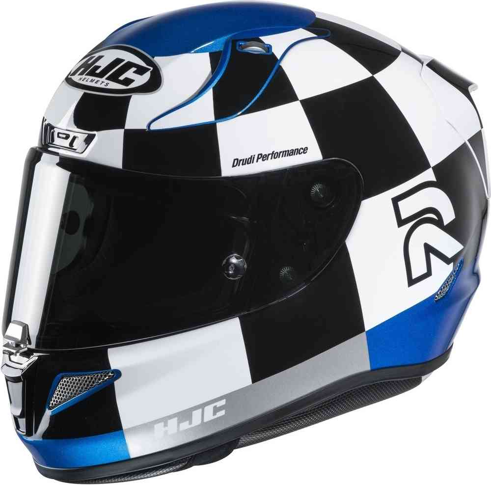 RPHA 11 Шлем Мизано HJC, черный/белый/синий шлем hjc rpha 11 misano черный белый синий