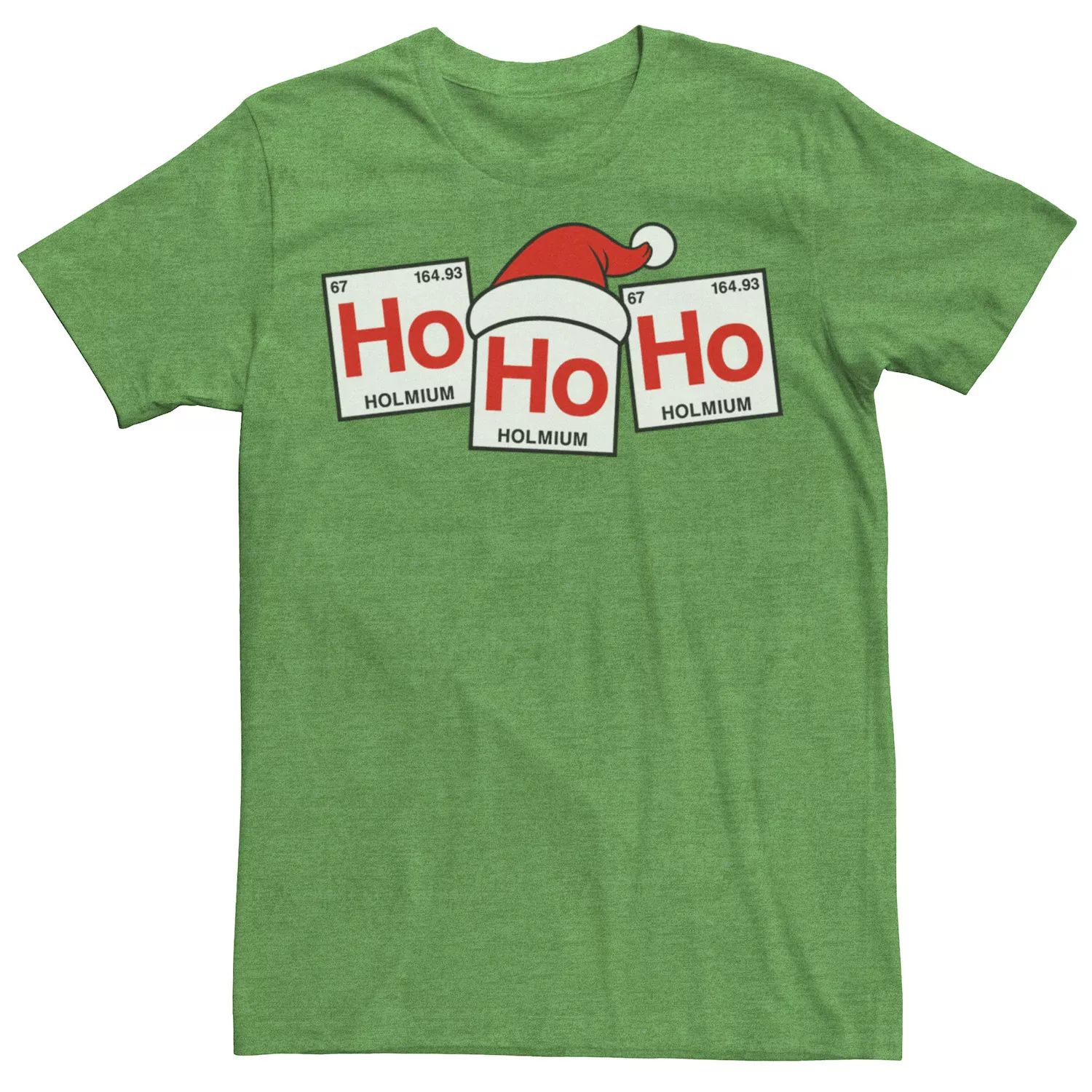 Мужская квадратная рождественская футболка Ho Ho Ho Elemental Licensed Character