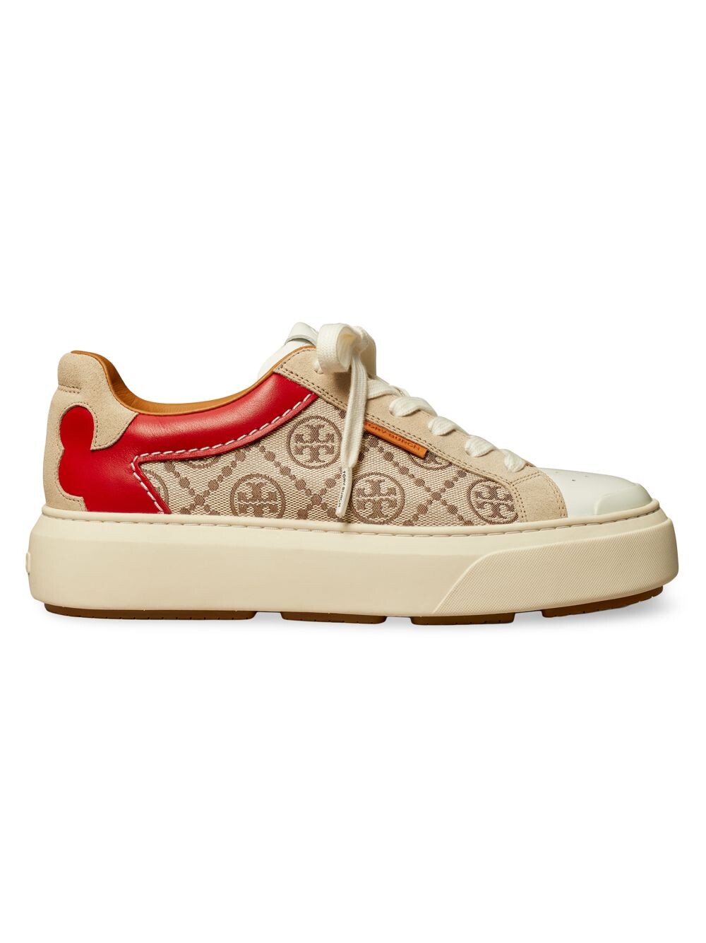 

Кроссовки T с монограммой и божьей коровкой Tory Burch