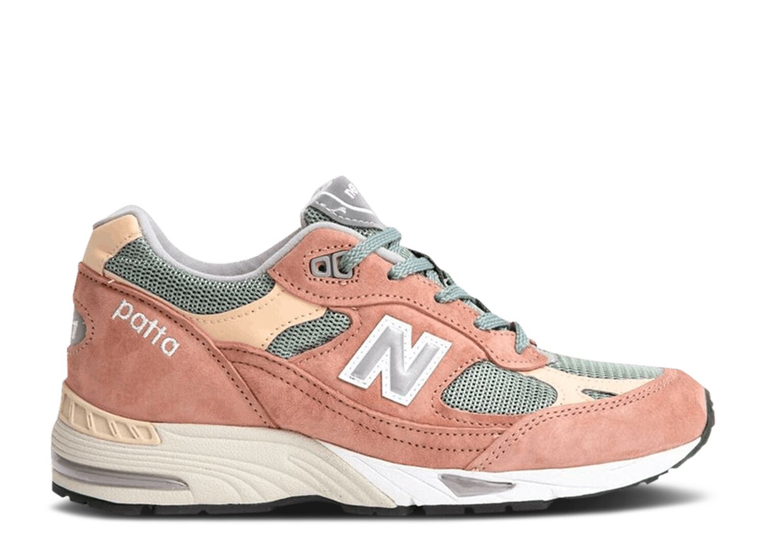 

Кроссовки New Balance Patta X Wmns 991 Made In England 'Dusty Pink', розовый