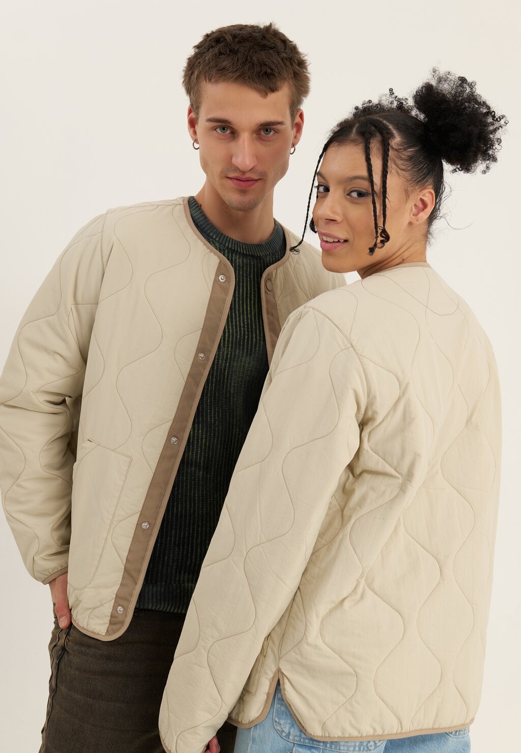 

Куртка межсезонная Unisex YOURTURN, цвет sand