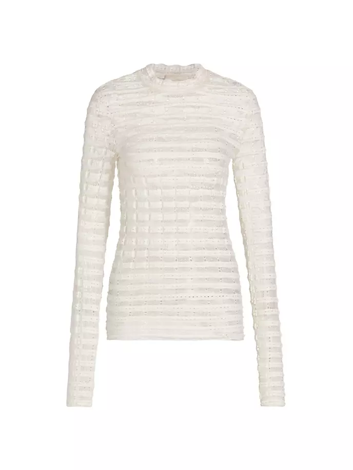 

Кружевной топ Эмма Ulla Johnson, цвет pristine