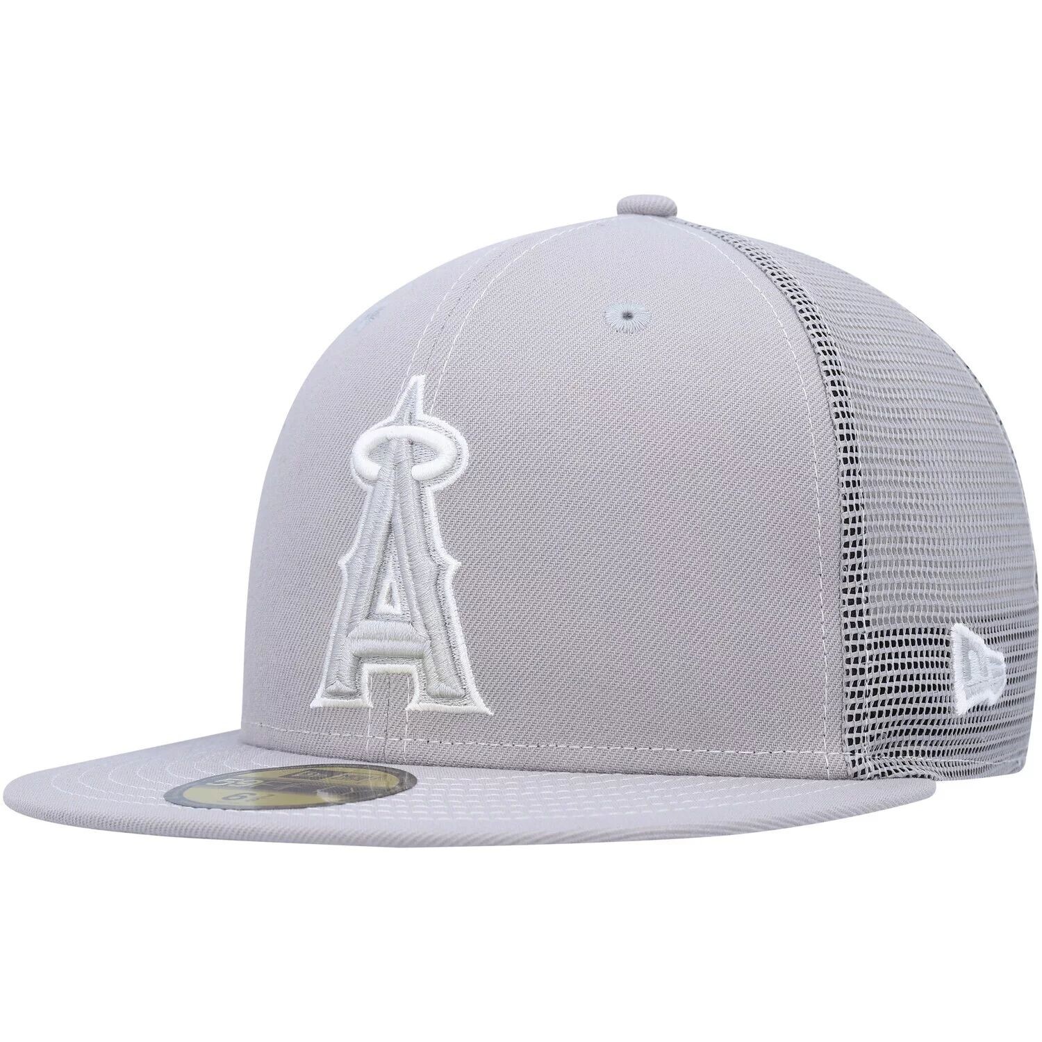 

Мужская серая кепка New Era Los Angeles Angels 2023 для тренировок на поле 59FIFTY