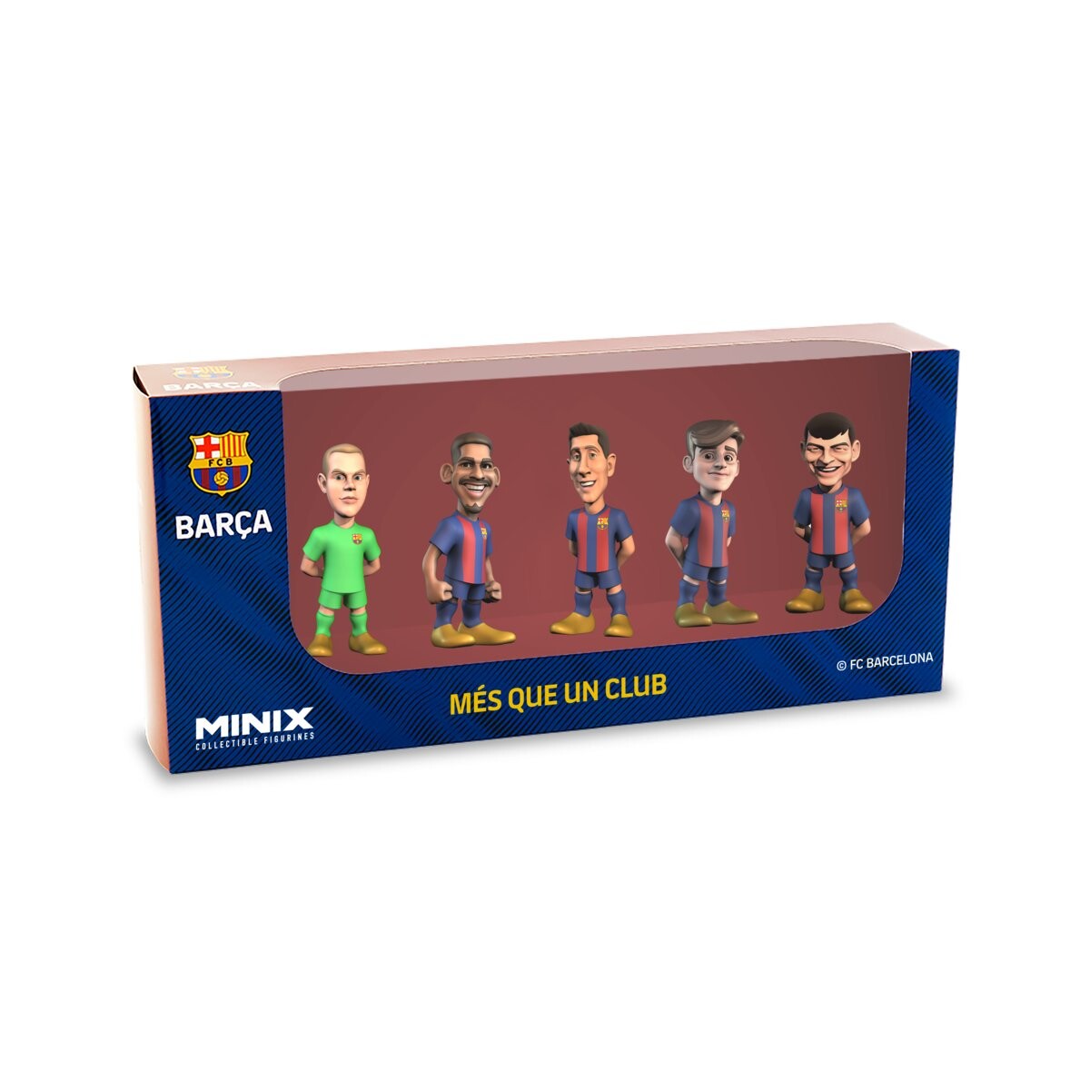 

Minix, ФК Барселона, 5 шт., 7 см