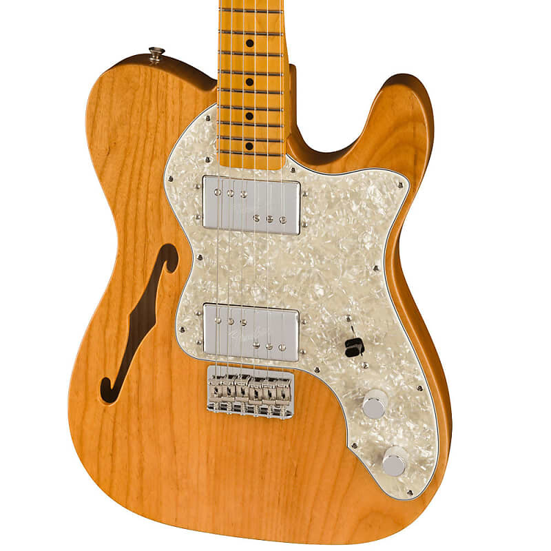 

Fender American Vintage II 1972 Telecaster Thinline, кленовый гриф - Aged Natural Fender American II 72 Telecaster Thinline, Maple Fingerboard -