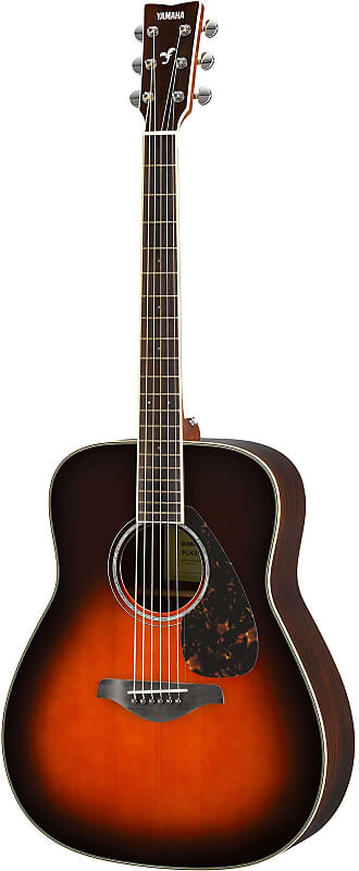 

Yamaha FG830 Solid Top Dreadnought Acoustic Tobacco Brown Sunburst