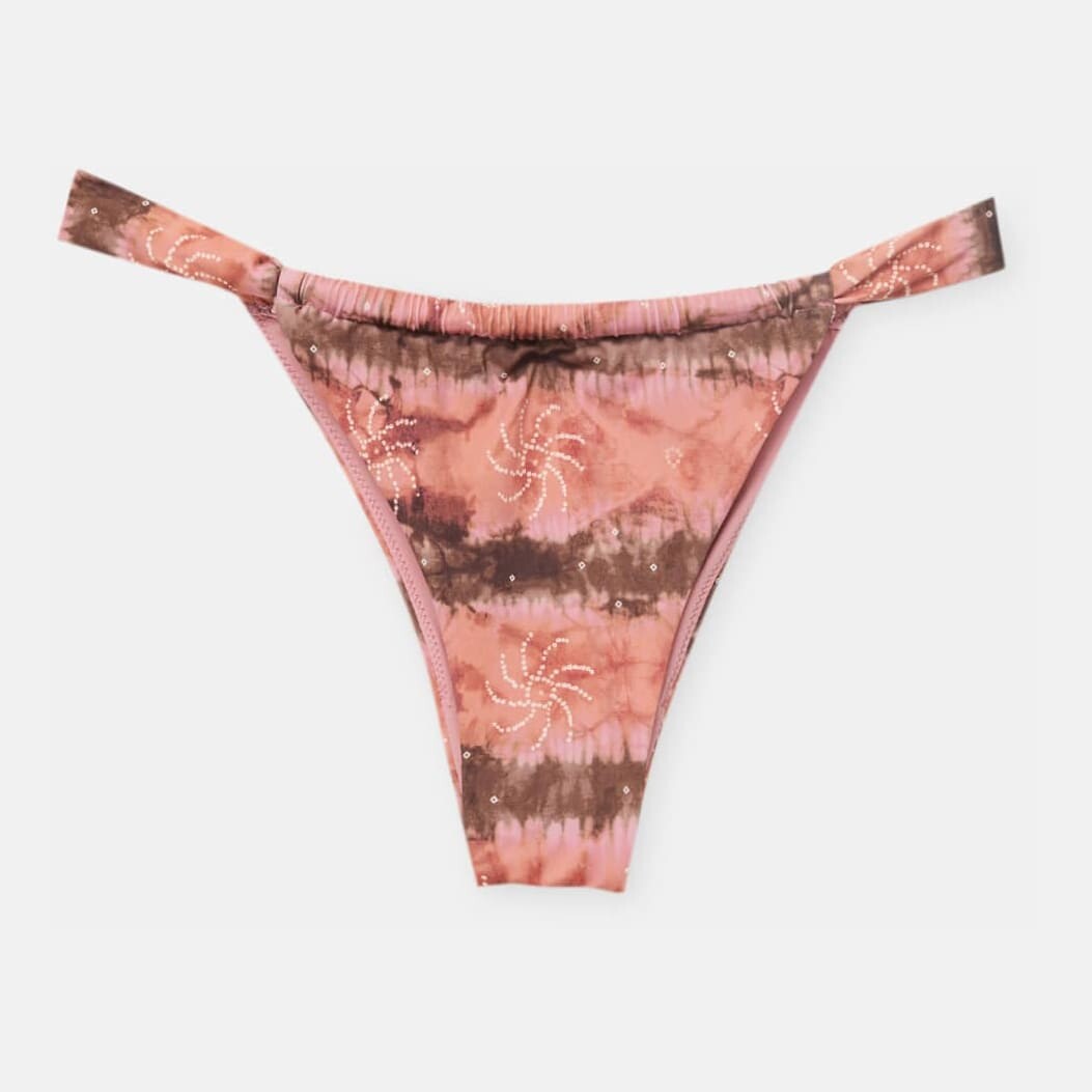 

Плавки Pull&Bear Wide Strap Bikini, бежево-красный/коричневый