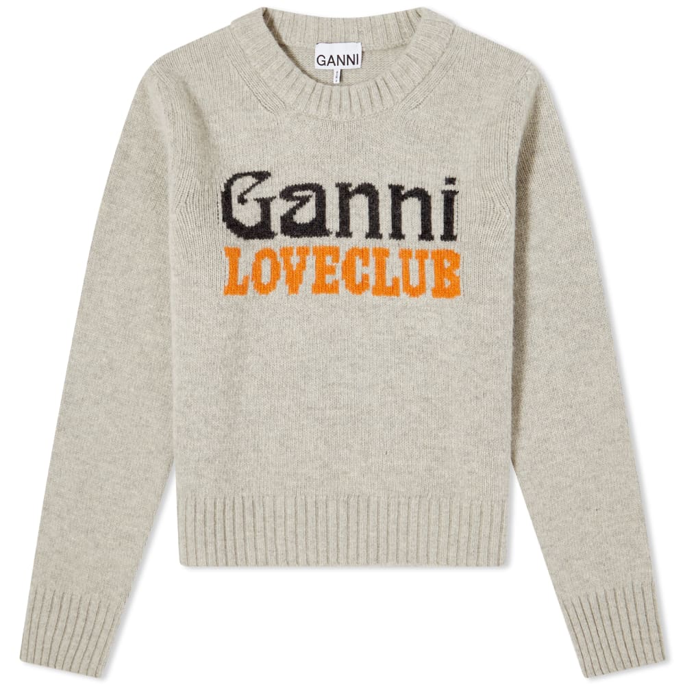 

Джемпер GANNI Graphic Crew Sweat