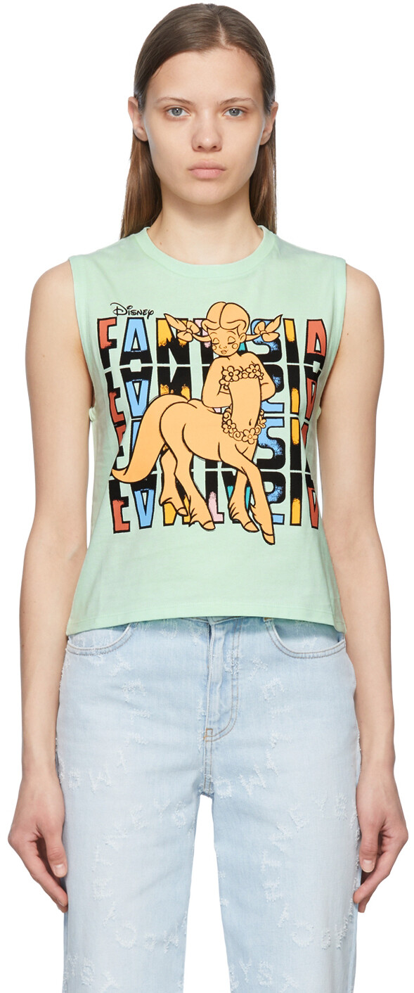 

Зеленая футболка Fantasia Centaurette Stella McCartney, Зеленый