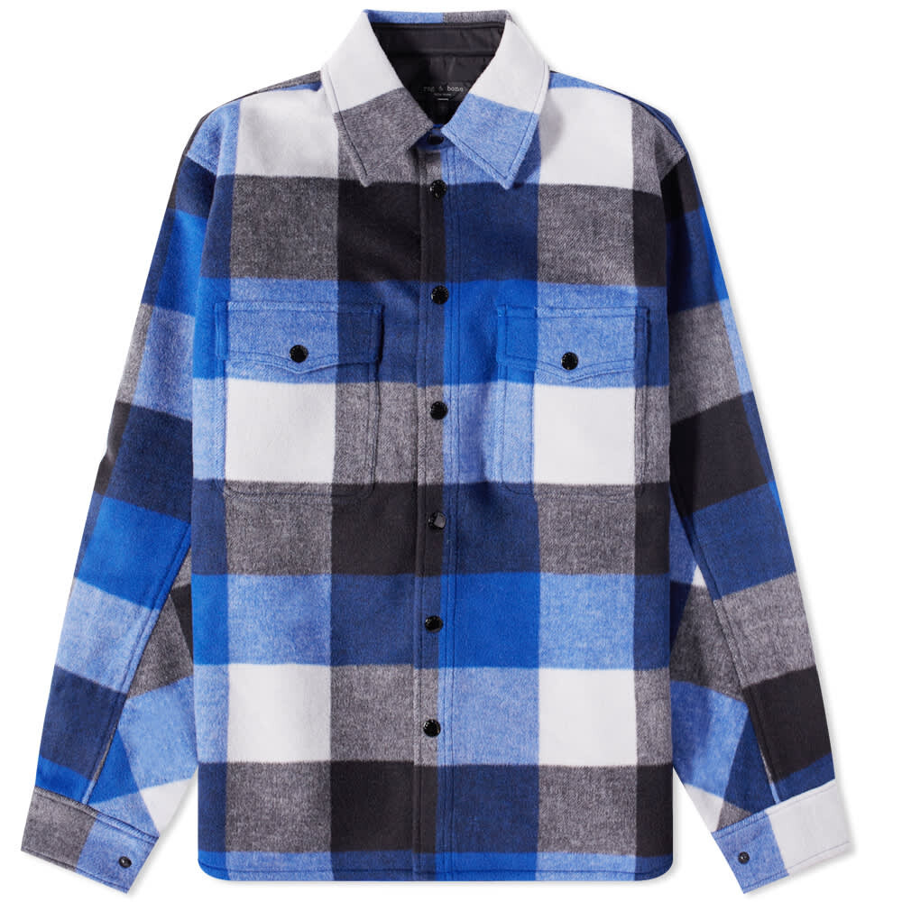 

Рубашка Rag & Bone Wool Engineered Jack Shirt