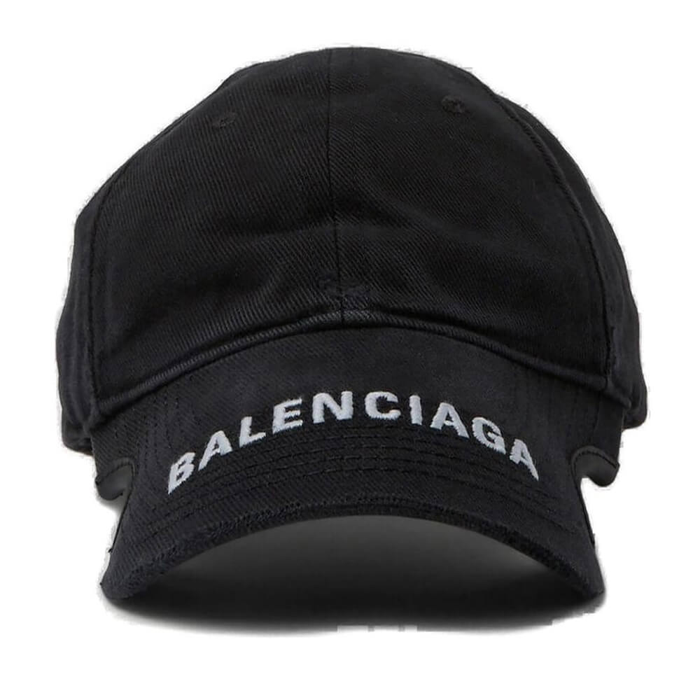 

Бейсбольная кепка Balenciaga Log Embroidered, черный