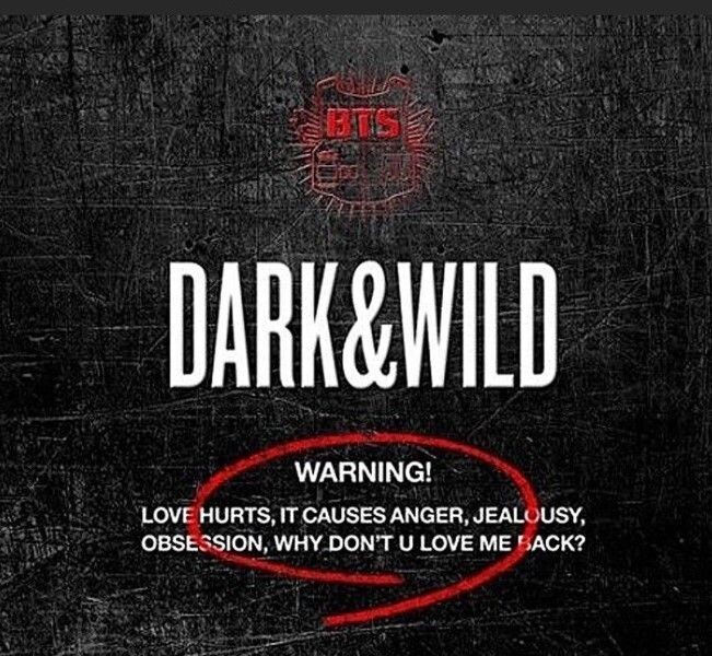 

CD диск Dark & Wild Volume 1 | BTS