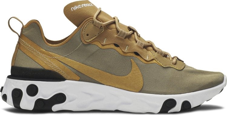 Кроссовки Nike React Element 55 'Metallic Gold', золотой - фото