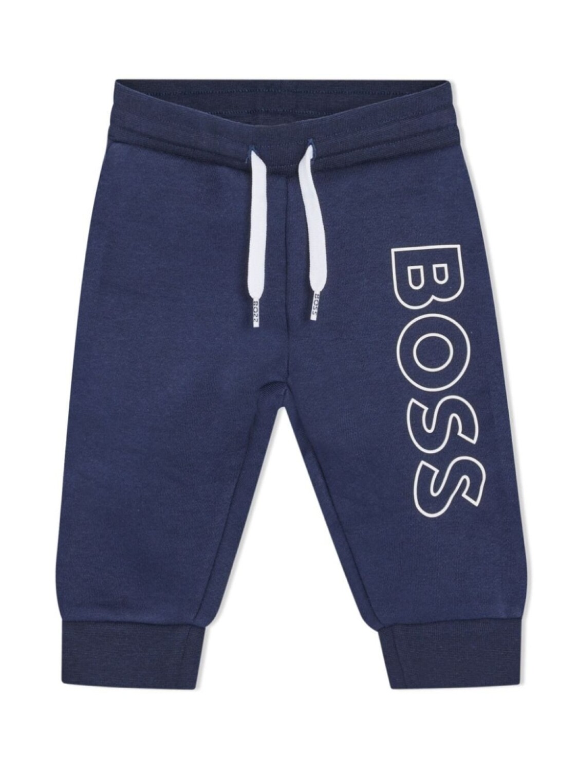 

BOSS Kidswear спортивные брюки с логотипом, синий